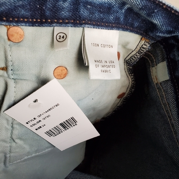 GRLFRND Tatum Step Hem Jeans size 24 NWT - Picture 7 of 7